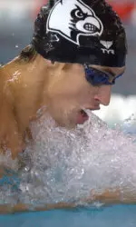 Vali Preda notched his first win with a first in the 200-IM.