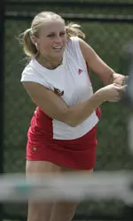 Natalie Laszkowski won at No. 2 singles for the Cardinals.