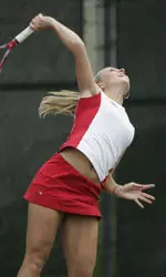 Natalie Laszkowski won No. 3 singles for the Cardinals.