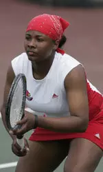 Robyn White scored a victory at No. 4 singles.