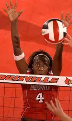 Lecia Brown had 13 total blocks to lead the Cards.