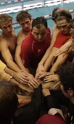 The Cardinal men's swimming team is now ranked No. 23.