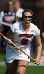U of L first-year midfielder Emily Dashiell