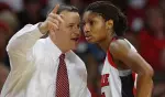Jeff Walz and Angel McCoughtry