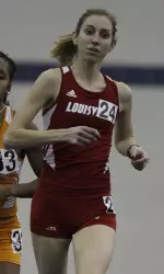 Kim Grieshaber took fifth in the 5,000m run.