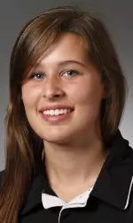 Madie Davidson was the lone female competing for the Cardinals on Saturday.