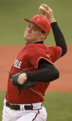 Louisville sophomore RHP Mike Nastold