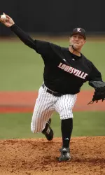 Senior RHP Gabriel Shaw pitched 4.0 scoreless innings on Wednesday.
