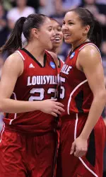 Shoni Schimmel and Tia Gibbs