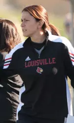 Assistant coach Natalie Cocchi