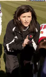 Head coach Karen Ferguson-Dayes