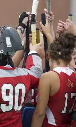 The Cards wrapped up spring play with the alumnae weekend