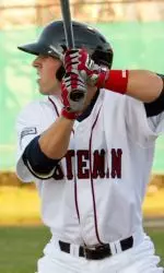 Cole Sturgeon playing for Wareham in the Cape Cod League. (photo by Andrew Griffith)