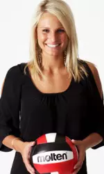 Katie George is a freshman setter for the Cardinals.