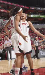 Antonita Slaughter and Cortnee Walton