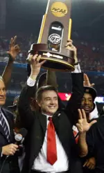 Coach Rick Pitino's 2013 NCAA Championship team also excelled academically.