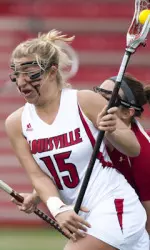 Faye Brust had four goals for the Cards.