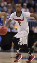 Russ Smith assisted on a career-high 31.6 percent of his teammates' made baskets.