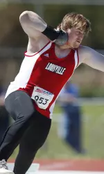 Brad Vivace is aiming to move into the top 48 in the region in the shot put.