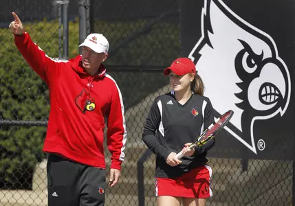 Olivia Boesing, Stefan Naughton
| Louisville v Virginia | Photo By: Jeff Reinking | Louisville Athletics