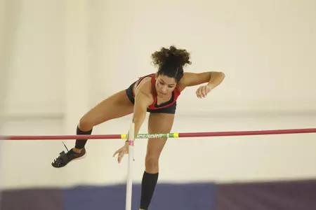 Competition during the 2018 ACC Indoor Track and Field Championship in Clemson, S.C., Friday, Feb. 23, 2018. (Photo by Rex Brown, theACC.com)