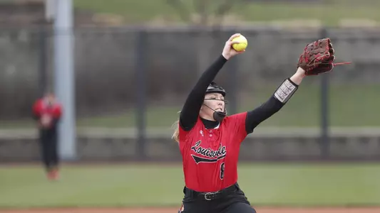 Taylor Roby pitches against Indiana State