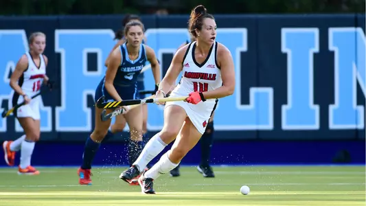 Alli bitting with the ball at North Carolina