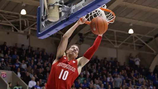 Samuell Williamson slams one home against Duke