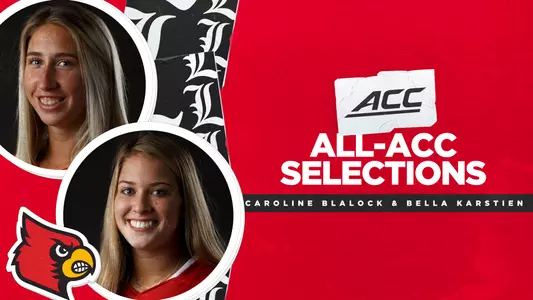Caroline Blalock Bella Karstien Louisville Lacrosse