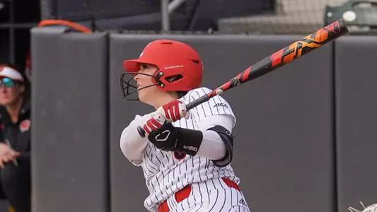 Taylor Roby hits a home run against Wisconsin