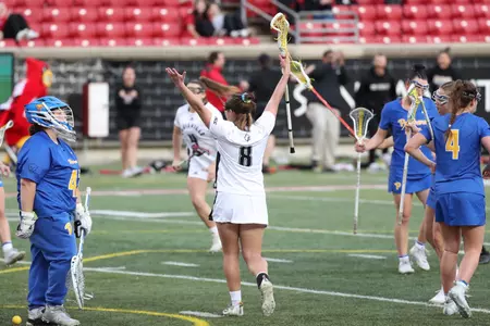 Kylea Dobson celebrates goal against Pitt