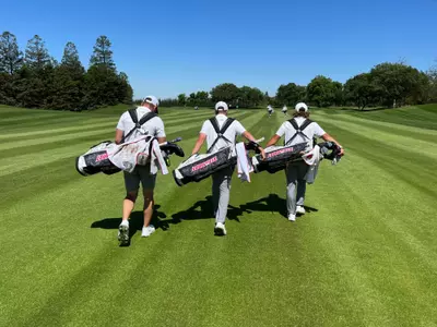 Cards walk the course at Morgan Hill