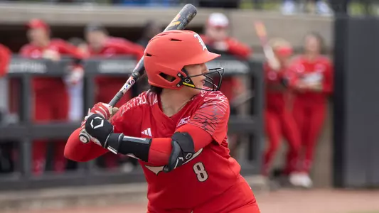 Taylor Roby at the plate against Boston College