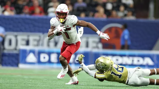 Jamari Thrash against Georgia Tech