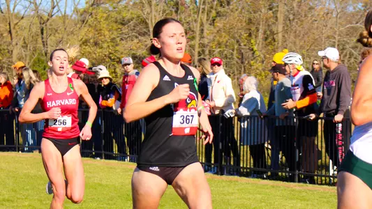 Rylee Penn races to the line at the Wisconsin Pre-Nationals
