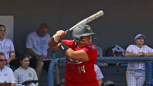 Riley Frizell at bat against LIU