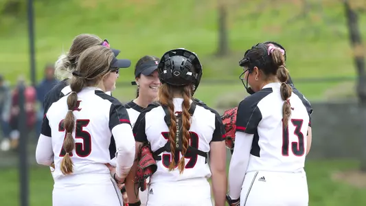 Louisville huddle vs. Florida State