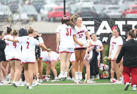 Lauren Figas and J Pleck Celebrating
