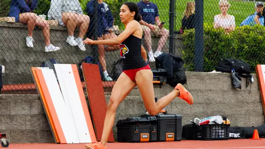 Sophia Day competes in the triple jump at the 2024 Clark Wood Invitational.