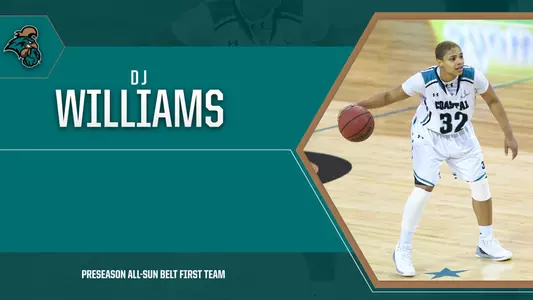 DJ Williams Preseason All-Sun Belt First Team