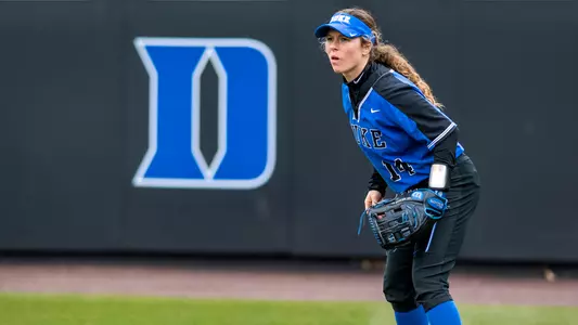 Raine Wilson in the outfield