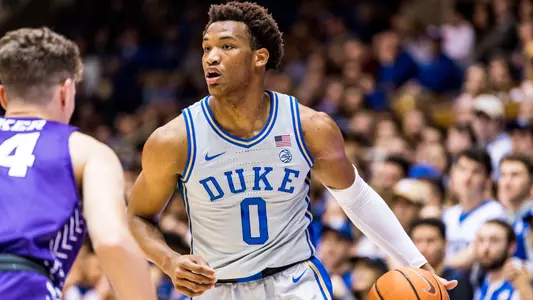Wendell Moore Jr. in action vs. Central Arkansas