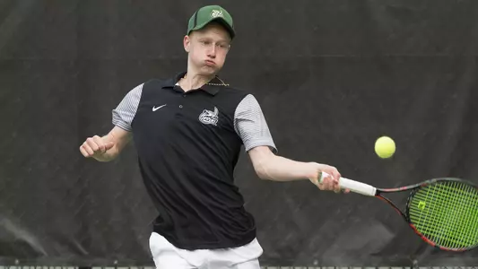 Duke mens tennis player Luca Keist 