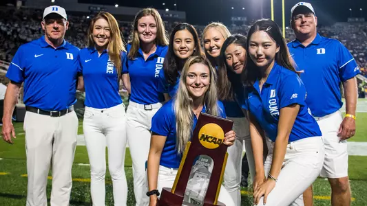 Blue Devils recognized at Duke football game