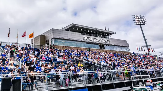 Koskinen Crowd for Duke vs. Notre Dame Lacrosse