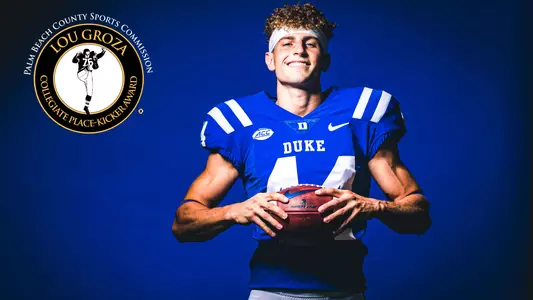 Charlie Ham was named a semifinalist for the Lou Groza Award