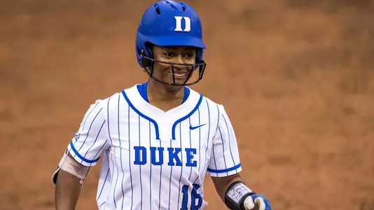 Duke Softball takes on the North Carolina State University Wolfpack at Dial Softball Stadium in Durham, North Carolina on February 26, 2019.
