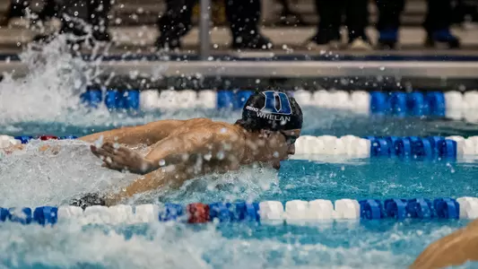 Matthew Whelan moved to 2nd all-time at Duke in butterfly