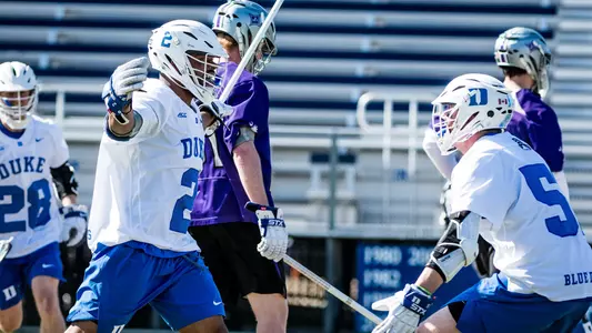 JT Giles-Harris celebrates scoring his first career goal