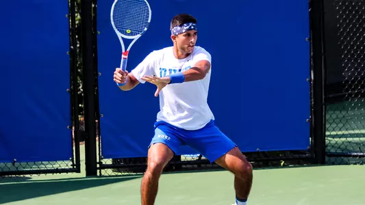 Faris Khan claimed the singles title in the A2 Draw of the Wake Forest Invite